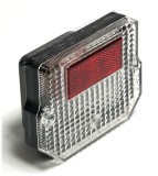 Lampa tył SIMSON, ETZ prostokątna biała