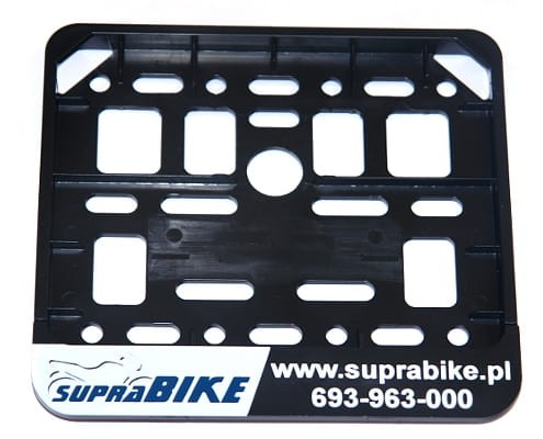 Ramka pod tablicę rejestracyjną motorowerowa firmowa