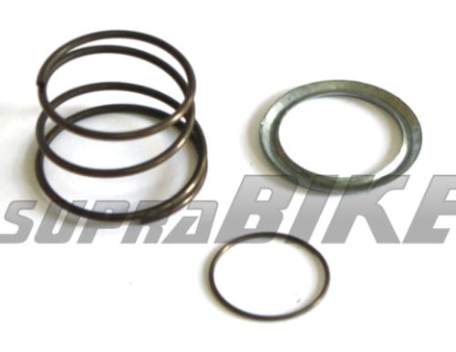 Sprężyna + miska + zabezpieczenie koła rozrusznika WSK 125, MZ ETZ 150 /DUELLS/