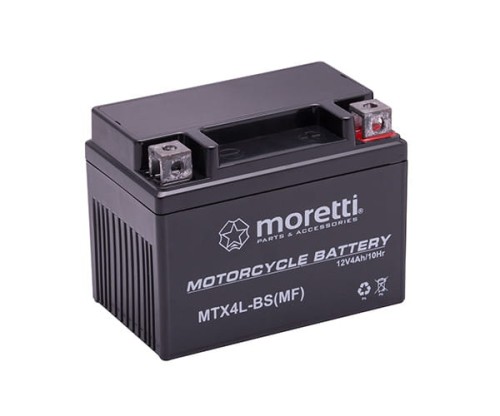 Akumulator MTX4L-BS (12V 4Ah) MORETTI (AGM Gel)