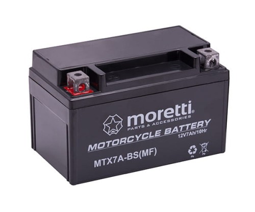 Akumulator MTX7A-BS (12V 7Ah) MORETTI (AGM Gel)