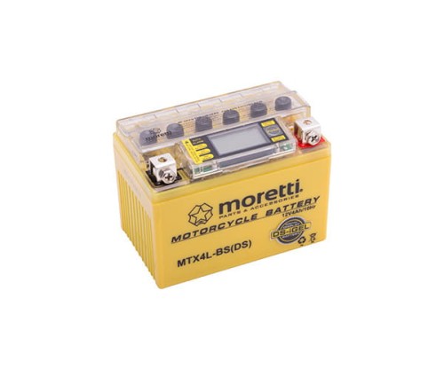 Akumulator MTX4L-BS (12V 4Ah) MORETTI (AGM iGel)