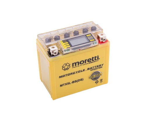 Akumulator MTX5L-BS (12V 5Ah) MORETTI (AGM iGel)