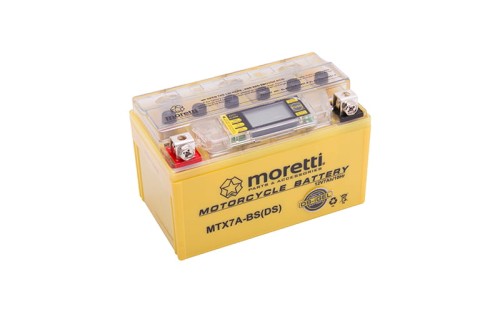 Akumulator MTX7A-BS (12V 7Ah) MORETTI (AGM iGel)