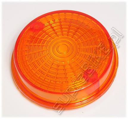 Klosz kierunkowskazu SIMSON, ETZ okrągły tył pomarańczowy (homologacja E)