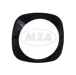 Ramka lampy przód SIMSON KR51, SR4 czarna /MZA/