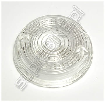 Klosz kierunkowskazu SIMSON, ETZ okrągły tył biały (homologacja E)