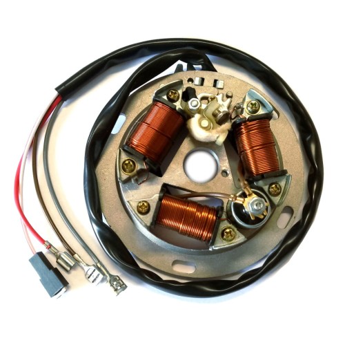 Stator - iskrownik SIMSON platyny (na przerywacz) S51, SR50 12V /QMP/