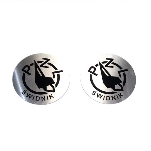 Emblemat PZL Świdnik aluminium (para)