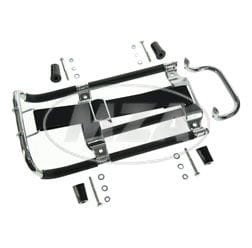 Bagażnik SIMSON KR51 tył (czarne osłony) kpl. /MZA/