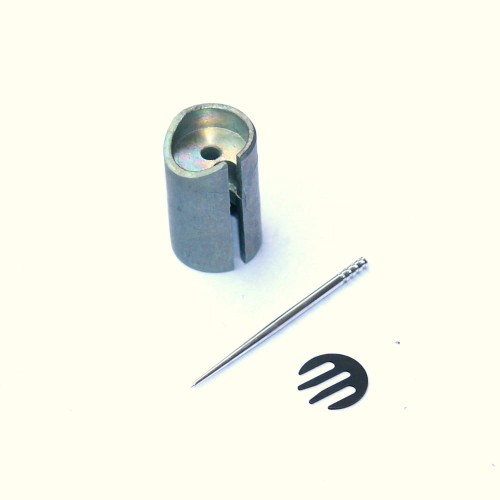 Przepustnica gaźnika ROMET, KOMAR + iglica + zabezpieczenie