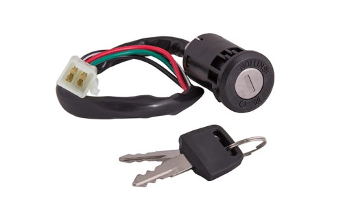 Stacyjka ATV wciskana 4-przewody (kostka męska)