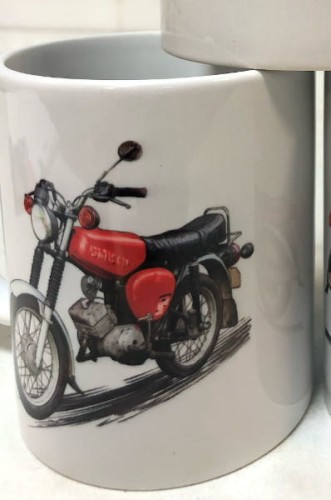 Kubek SIMSON S51 czerwony