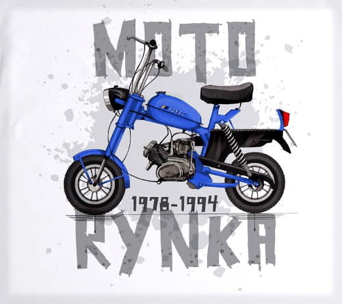 Kubek MOTORYNKA niebieska