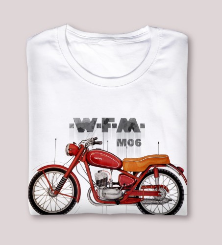 T-shirt WFM - męski biały L