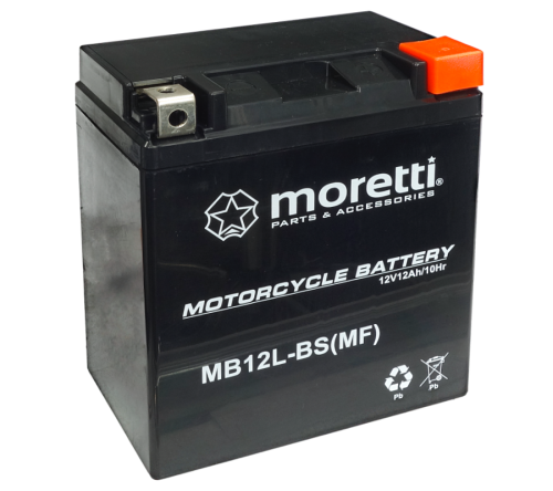 Akumulator MB12L-BS (12V 12Ah) MORETTI (AGM Gel)