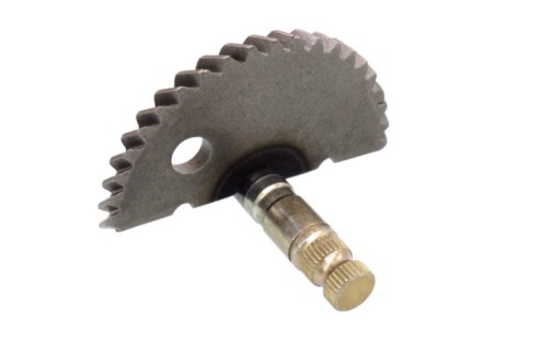 Wałek rozrusznika nożnego 4T 50cc (7z) + tulejka /MORETTI/