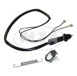 Automat - czujnik stopu SIMSON tył z kablem + blaszka + sprężyna /MZA/