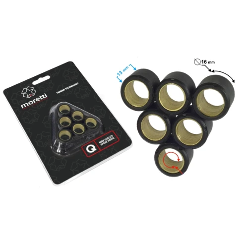 Rolki wariatora 16x13 6,5g /MORETTI/