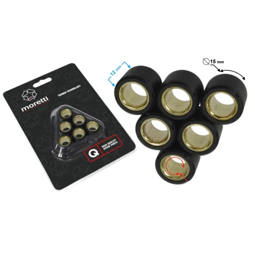 Rolki wariatora 15x12 5,5g /MORETTI/