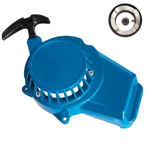 Pokrywa szarpaka Pocket Bike ALU typ-1 /MORETTI/ niebieska