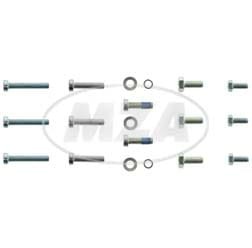 Śruby SIMSON - rozrusznika elektrycznego EMZA, PVL 3-gen. /MZA/ kpl.