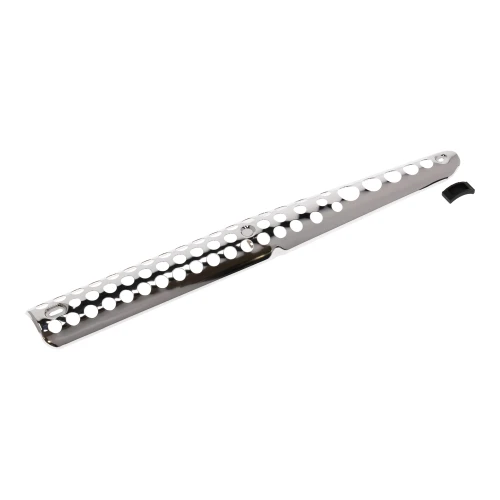 Osłona tłumika SIMSON Enduro chrom /MZA/ + podkładka