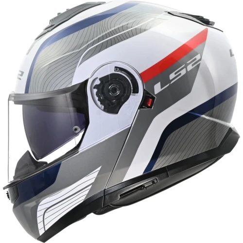 Kask LS2 FF908 STROBE II MONZA white-blue-red L
