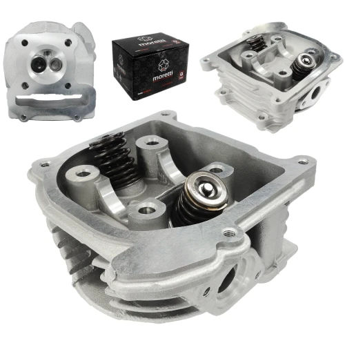 Głowica 4T 139QMB 80ccm długie zawory kpl. /MORETTI/