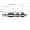 W0619-02 wi - Wałek pośredni WSK125 WSK 125 DUELLS.webp