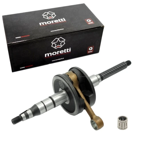 Wał korbowy 2T sworzeń-10mm, 17 frezów /MORETTI/