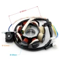 ZE4450-2 bi - Stator 4T GY6 skuter 50cc, 8-cewek 5-przewodów.webp