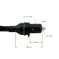 ZE01345 bi - Czujnik stopu prawy 11,7mm Delfin skutery.webp