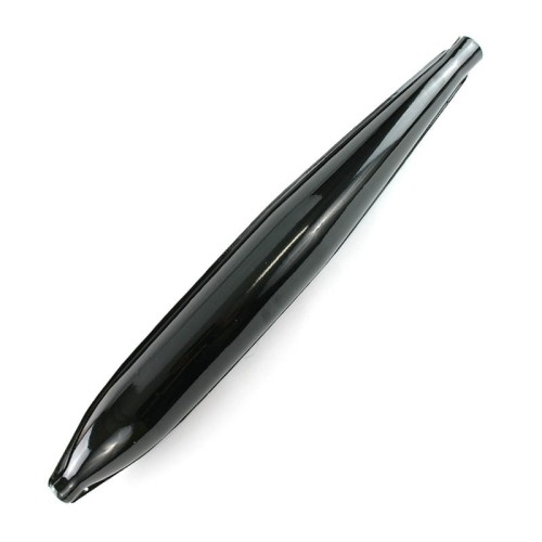 Tłumik WSK 125 czarny + obejma