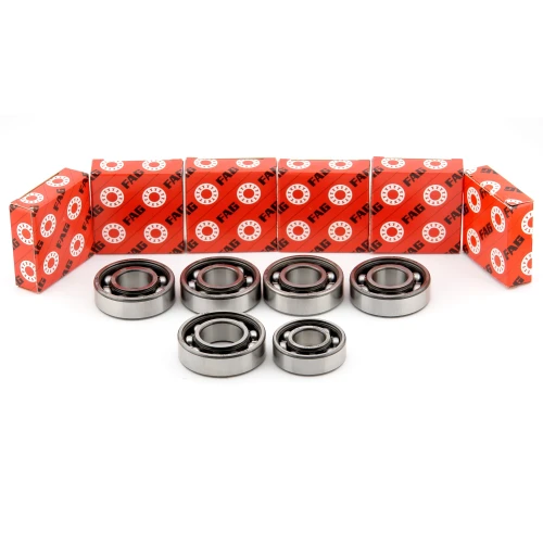 Łożyska silnika WSK 125 - komplet FAG