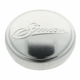 Korek zbiornika paliwa SIMSON aluminiowy polerowany /MZA/ z napisem