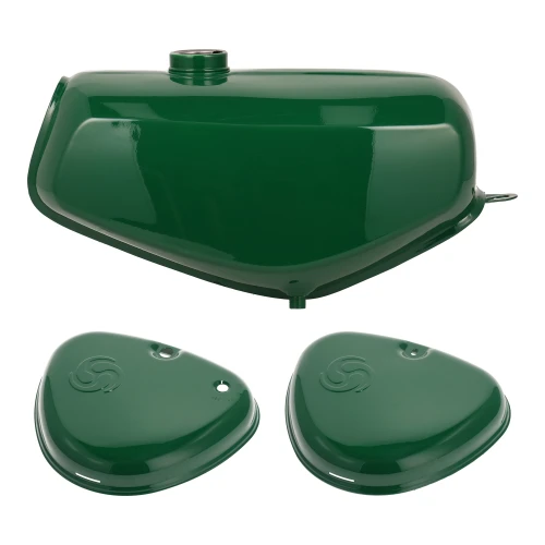 Zbiornik paliwa + pokrywy SIMSON S51 S70 zielony /MZA/