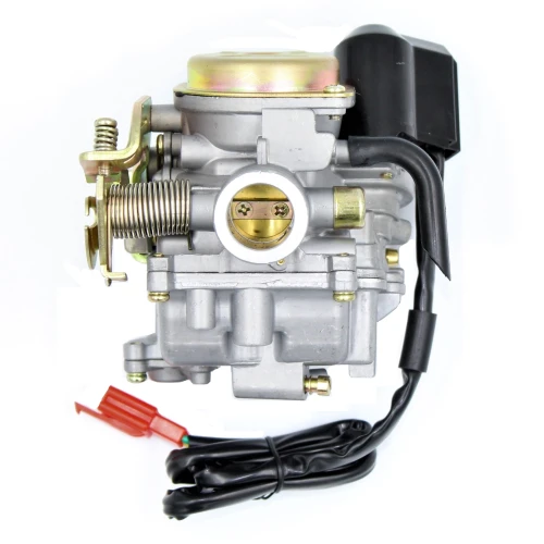 Gaźnik 4T GY6 50ccm metalowa pokrywka /POWER FORCE/
