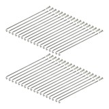 Szprycha SIMSON S51, S50, S53 16" 143,5mm + nakrętka ORG nierdzewna  kpl. (36 szt.)