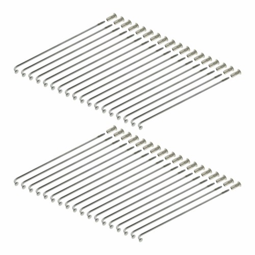 Szprycha SIMSON S51, S50, S53 16" 143,5mm + nakrętka ORG (Top Chrom) kpl. (36 szt.)