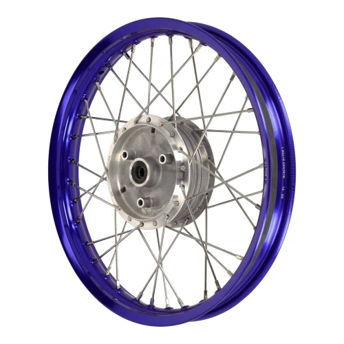 Koło jezdne SIMSON 16 - 1.6 przód, tył aluminiowe niebieskie /MZA/