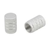 Nakrętka zaworka ALU srebrna