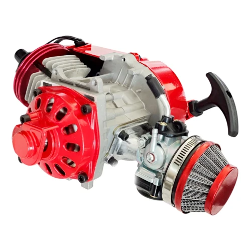 Silnik 2T Pocket Bike 60cc automat czerwony /MORETTI/ Tuning