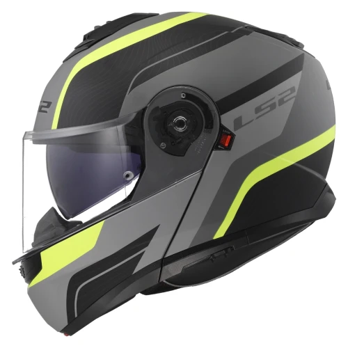 Kask LS2 FF908 STROBE II MONZA matt black - H-V yellow L