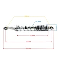 R2300-01 bi - Amortyzatory tył ROMET KOMAR OGAR 320mm chrom kpl.webp