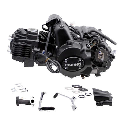 Silnik 4T motorower 110cc 152FMH, 4-biegowy czarny /MORETTI/