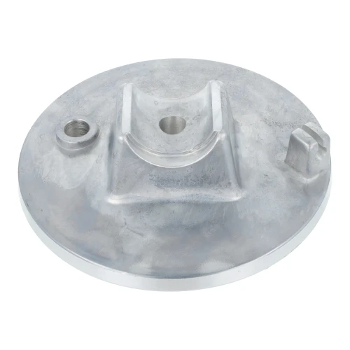 Dekiel koła SIMSON S50, S51, S53, SR50 przód prawy aluminiowy - mocowanie szczęk