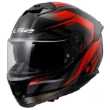Kask LS2 FF808 STREAM II FURY black-red XL
