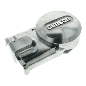 Pokrywa silnika SIMSON S51, SR50 prawa aluminiowa MEGU ORG polerowana