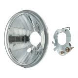 Wkład lampy przód SIMSON S51, S70 Halogen HS1 /MZA/ gładkie szkło